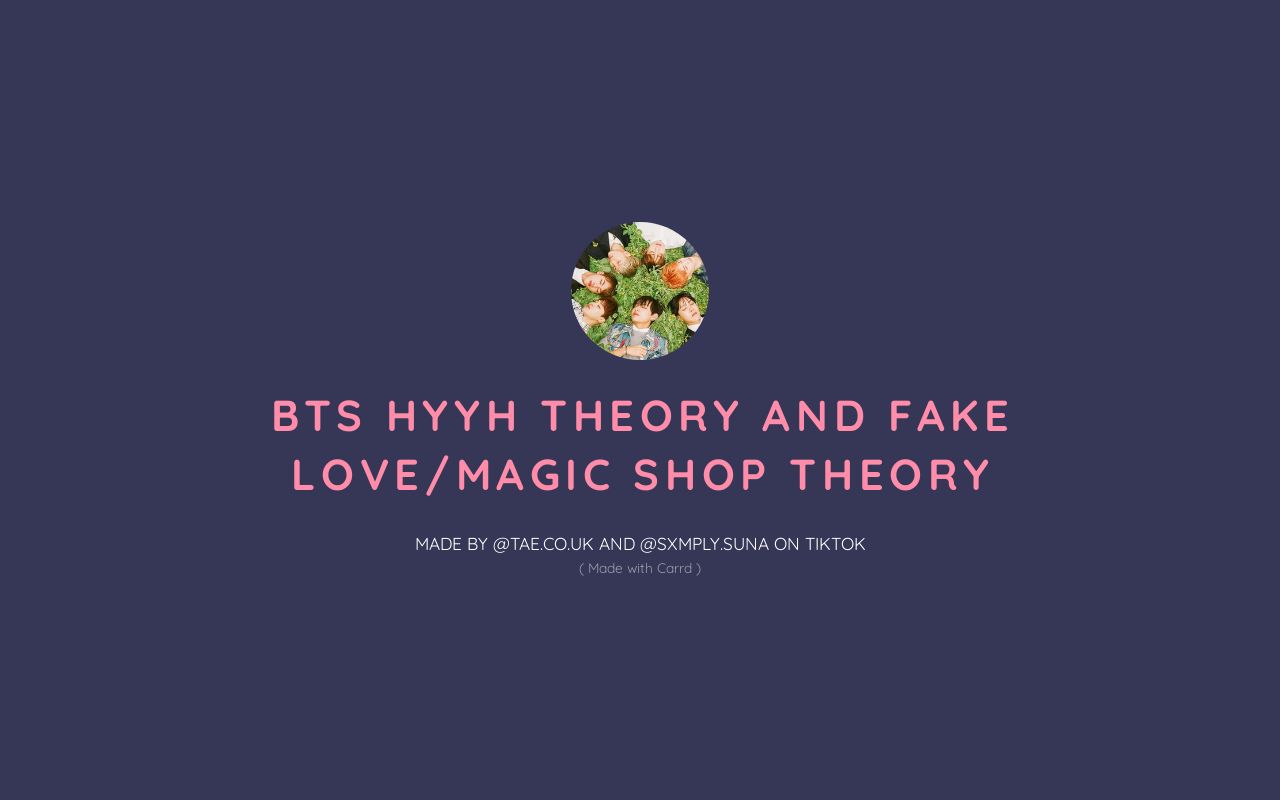 Carrd profile picture for @theories